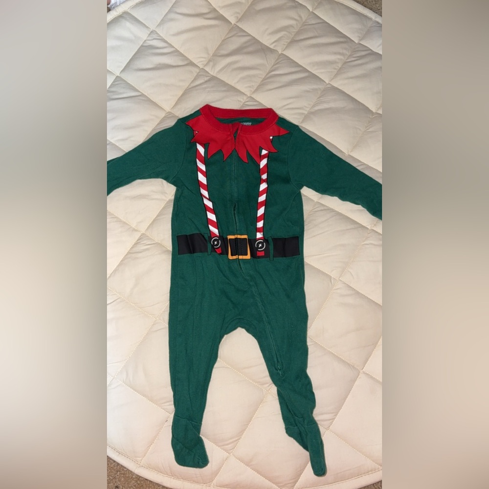 Old Navy Elf Christmas outfit